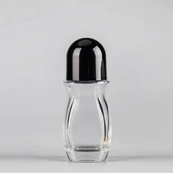 Essential Oil Glass Deodorant Bottles Packaging 30ml Roll On Glass Bottle