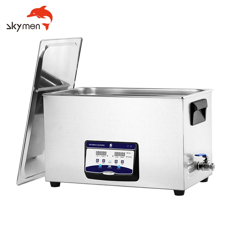 Skymen JP-100S ultrasonic cleaner 28khz 40khz 15l 20 l liter 20l 22 liter 22l 25l 27l 30l 28/40khz power adjust