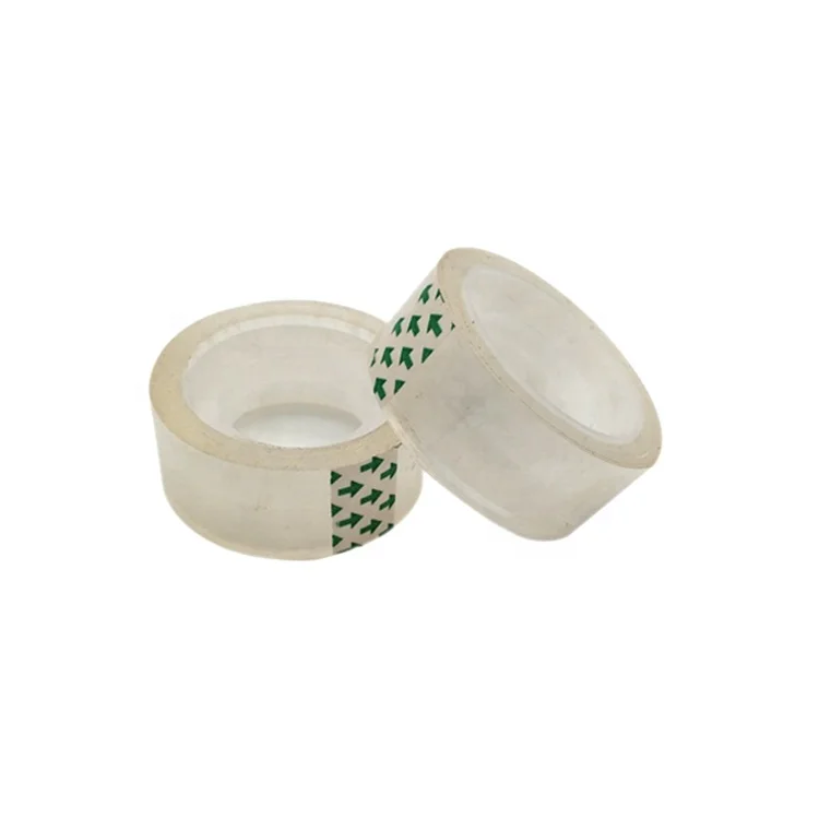 STASUN Custom Size Clear Transparent BOPP Adhesive Tape School Student Tape Cellulose Tape