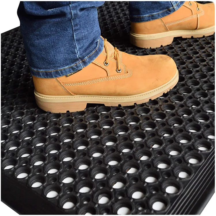 Anti-fatigue Rubber Mat/ Safety Rubber Flooring for Workshop/drainage Matting