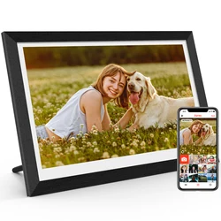 Arzopa 14.0 Inch Touch Screen 16GB Internal Memory PhotoShare Friends and Family Black Picture WIFI Digital Photo Frame