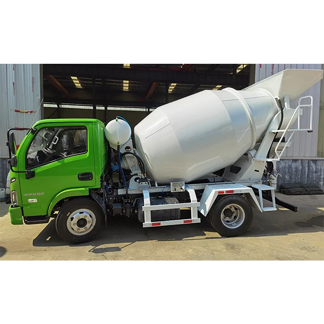 Diesel 5Cbm Cemnet Mixer Truck Body Mixing Drum Truck Tricycle Trailer Type Cement Mixing Canister