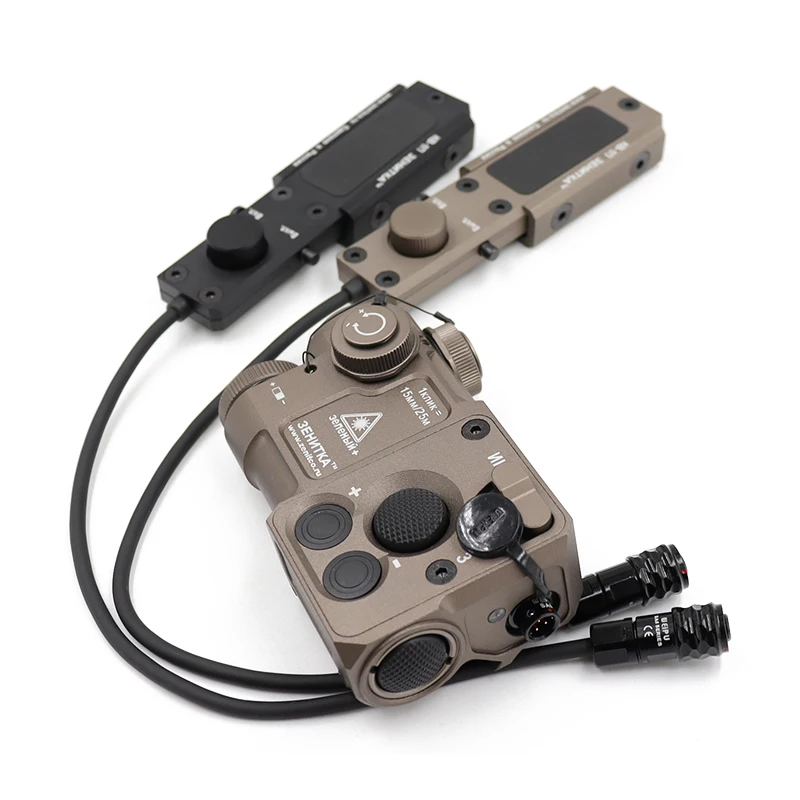 20mm Rail Hunting Dot Aiming Infrared Laser PEQ Green IR Laser Sight AR15 Sotac Perst-4 for Shooting Rifle Weapon Accessories