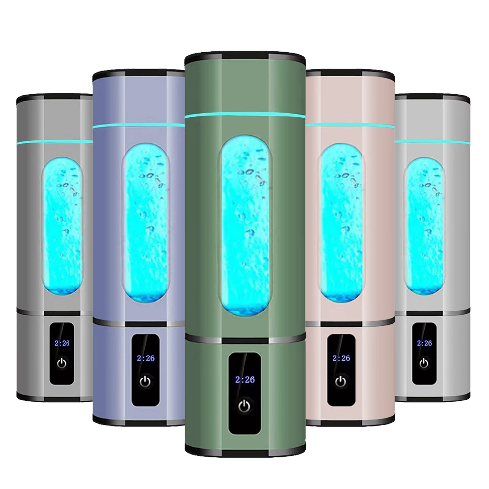 Personalized Portable Household Hydrogen Water Bottle Generator SPE PEM High H2 Concentration Hydrogen Water Ionizer Machine