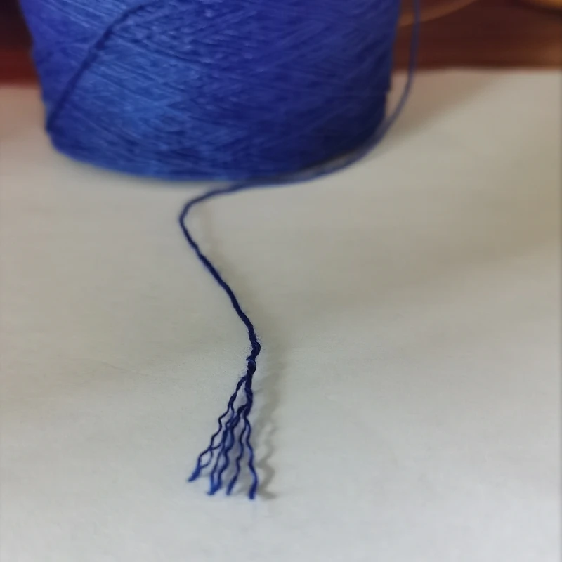 Polyester Color Thread Bag Closing Sewing Thread 20S/6 Plastic Cone Of Thread
