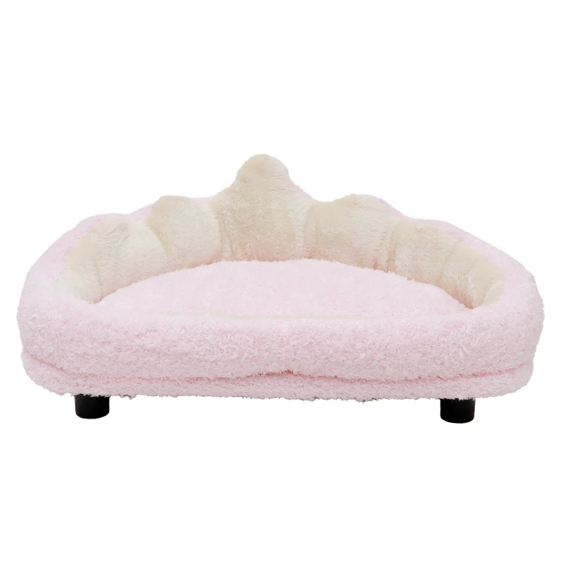 Winter Thickened Warm Sofa Nest Multi-functional Cat Dog Recliner Extra Princess Bed