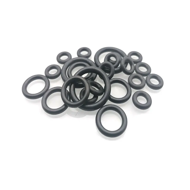 Custom size and color silicone rubber O rings