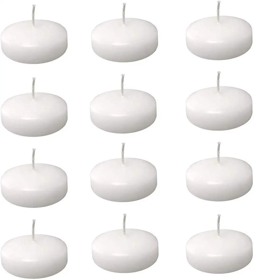 Wedding Event Decorated Supplies Water Activated Floating Candle  Sets Of 50
