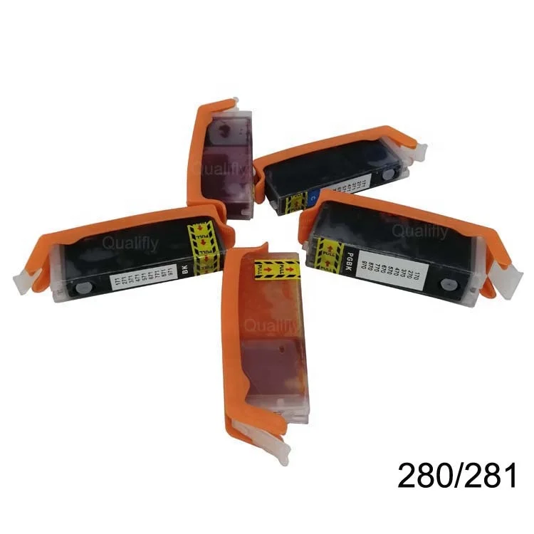 PGI 280 CLI 281 inkjet printer  ink cartridge for Canon Pixma TR7520/TR8520/TS6120/TS8120/TS9120/TS6220/TS8220/TS9521C/TS9520