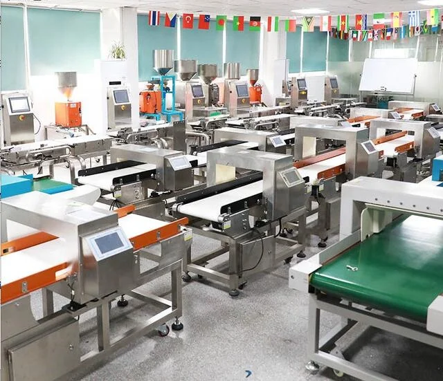 Metal Impurities Detecting Machine with Conveyor Belts,Automatic metal detector for food industry