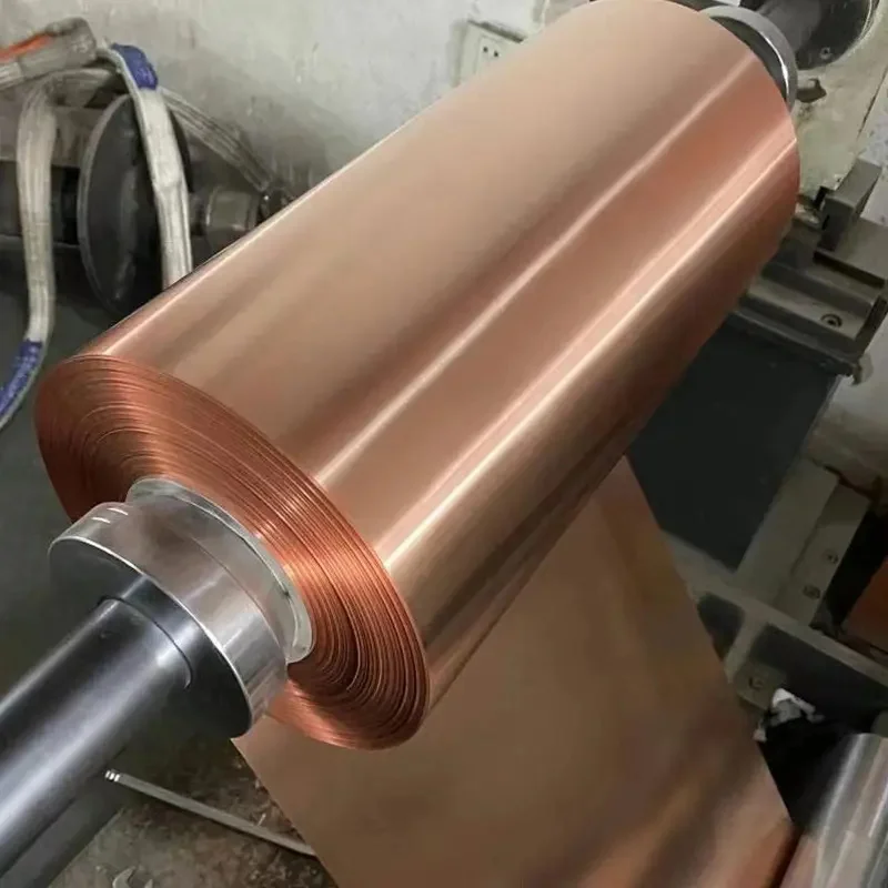 Copper Foil 0.1mm for Battery Copper Strip Coil Manufacturer Copper Coil
