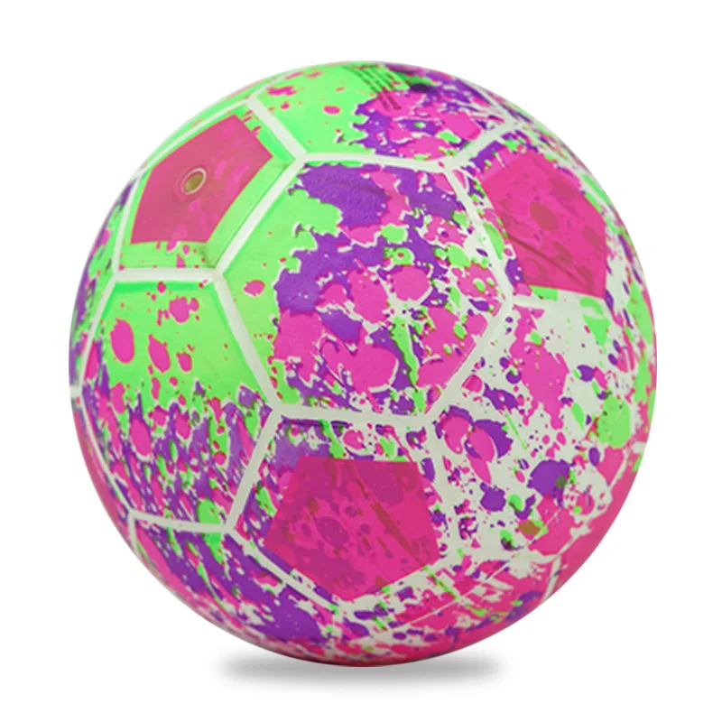 2021 New design factory hot sale full printed play balls PVC Rainbow Sports Ball Toys Inflatable ball