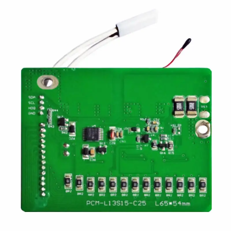 6S-13S 24V 36V 48V 15a электрический скутер Smart BMS для 46 8 V 48 1 литий-ионные аккумуляторы 41 6 42V LiFePO4 батарея с I2C HDQ