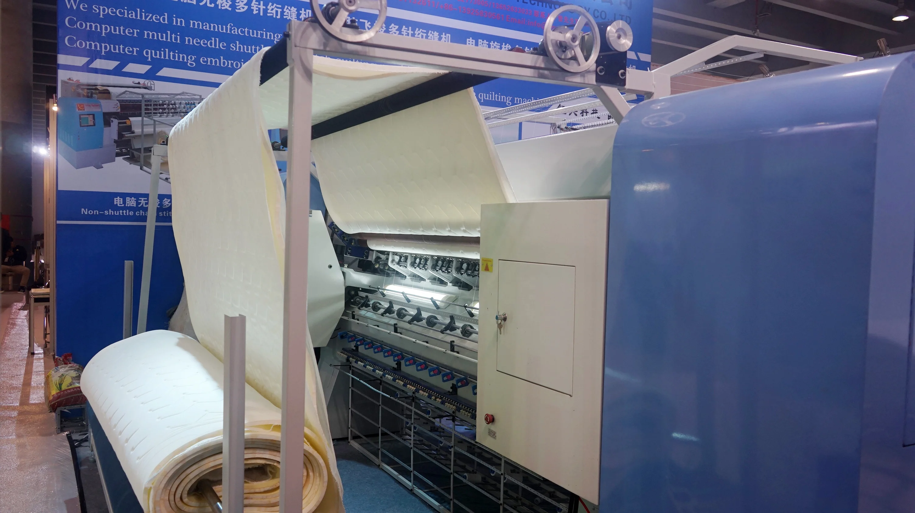 Yuxing mattress production machines,industrial quilting machine