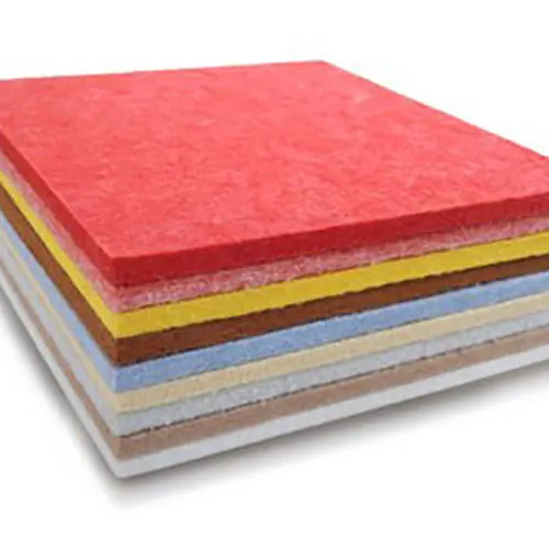 9mm 12mm Eco High Density Polyester Fiber Acoustic Panel PET Felt Sound Absorbing Ceiling Acoustic Panels