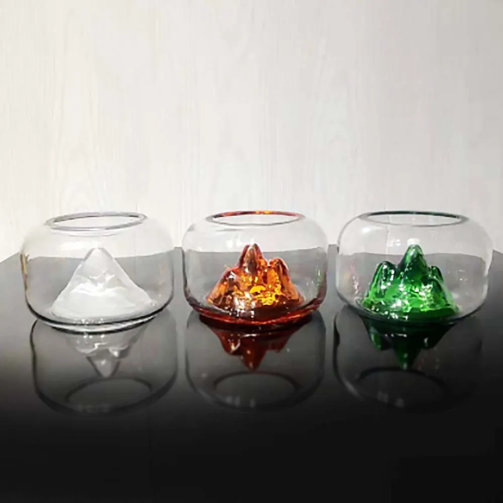 Wholesale Aquarium Creative Glass Circle Decoration Turtle Mini Fish Tank Tabletop Decoration