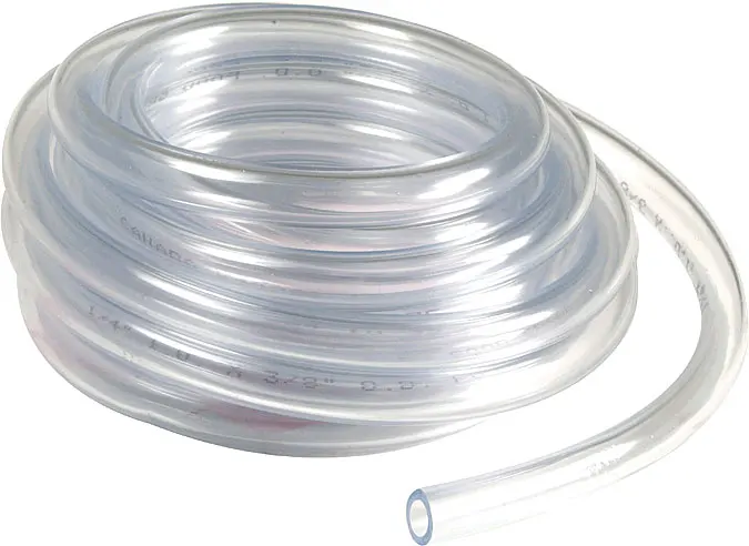 CLEAR PVC FLEXIBLE WATER HOSE TUBING PLASTIC PIPE POND TUBE