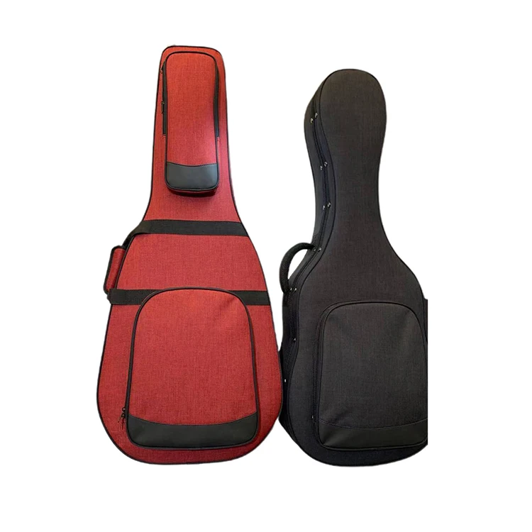 wholesale Deluxe Guitar foam case padding shoulder acoustic  classical guitar case