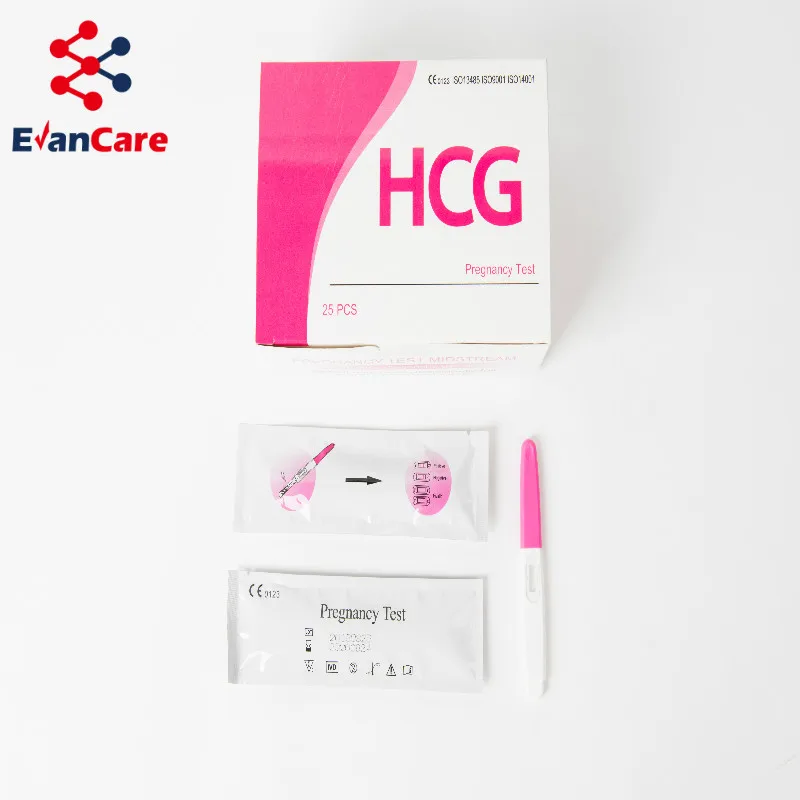  EVANCARE человеческий хорионический гонадотропин hcg тест на беременность наборы CILA FSC очищенный знак