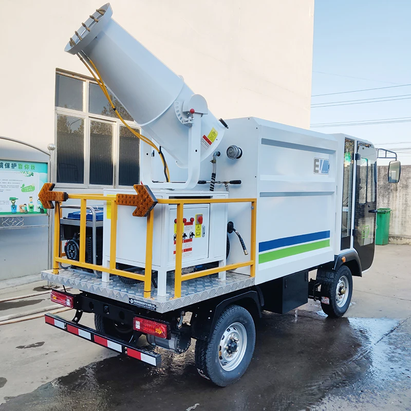 Fog Cannon Dust Suppression Vehicle Water Tank Street Green Garden Fire Truck Water Cannon Tank Sale