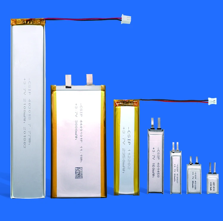 Lithium Ion Polymer Battery Rechargeable Lipo Battery Pack Silver Shenzhen 403860 1050mah 3.7V ROHS Support More Than 500 Times