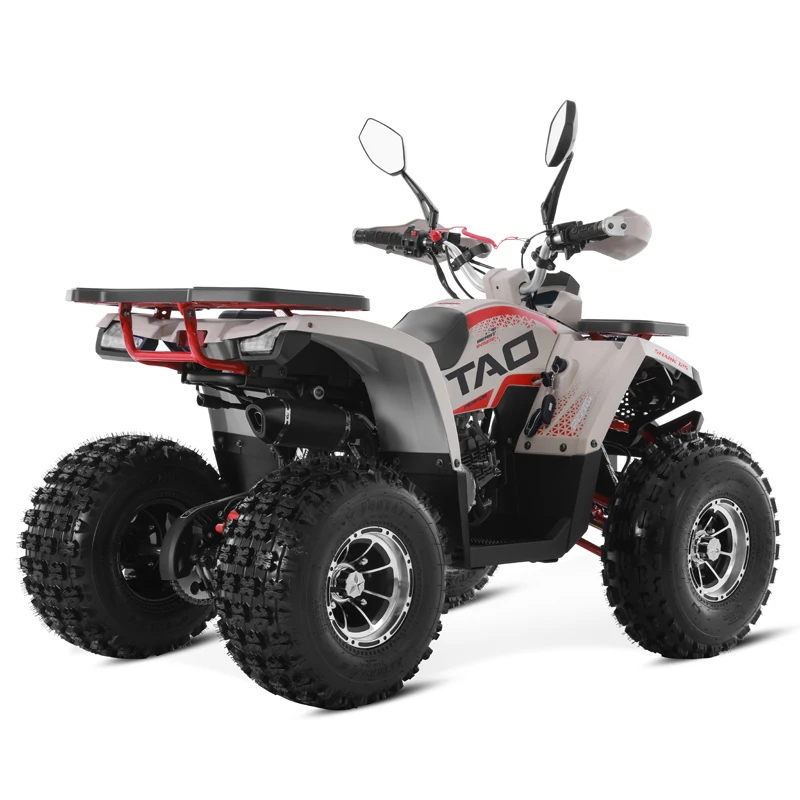 Tao Motor 2024 New Alloy Rim Chain Drive Automatic 1+1 125cc ATV Chinese Cheap Farm ATV 125