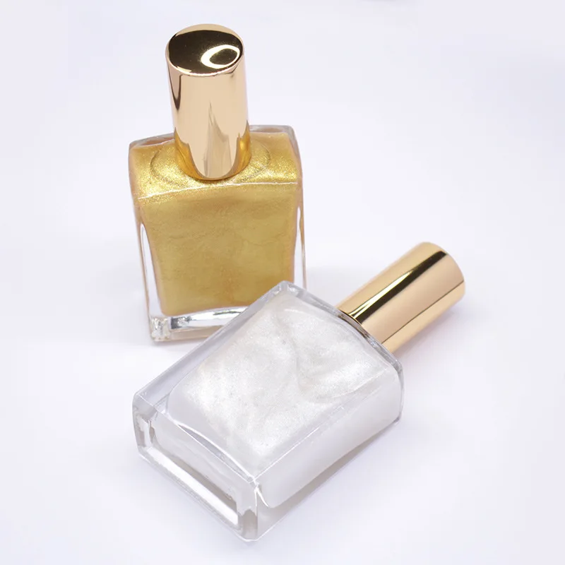 High Pigment Private Label Body Shimmer Oil Liquid Glitter Highlighter Waterproof Mist Body Shimmer Spray