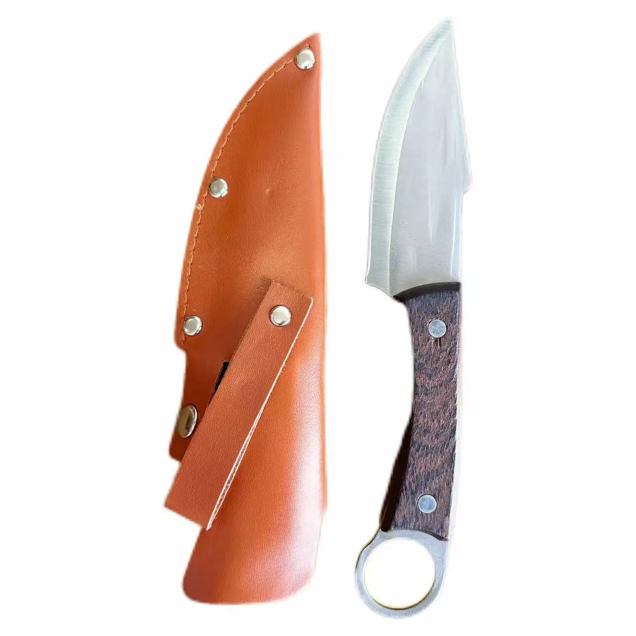 High Carbon Steel forged boning butcher knife kitchen chef knives for kitchen with wood handle