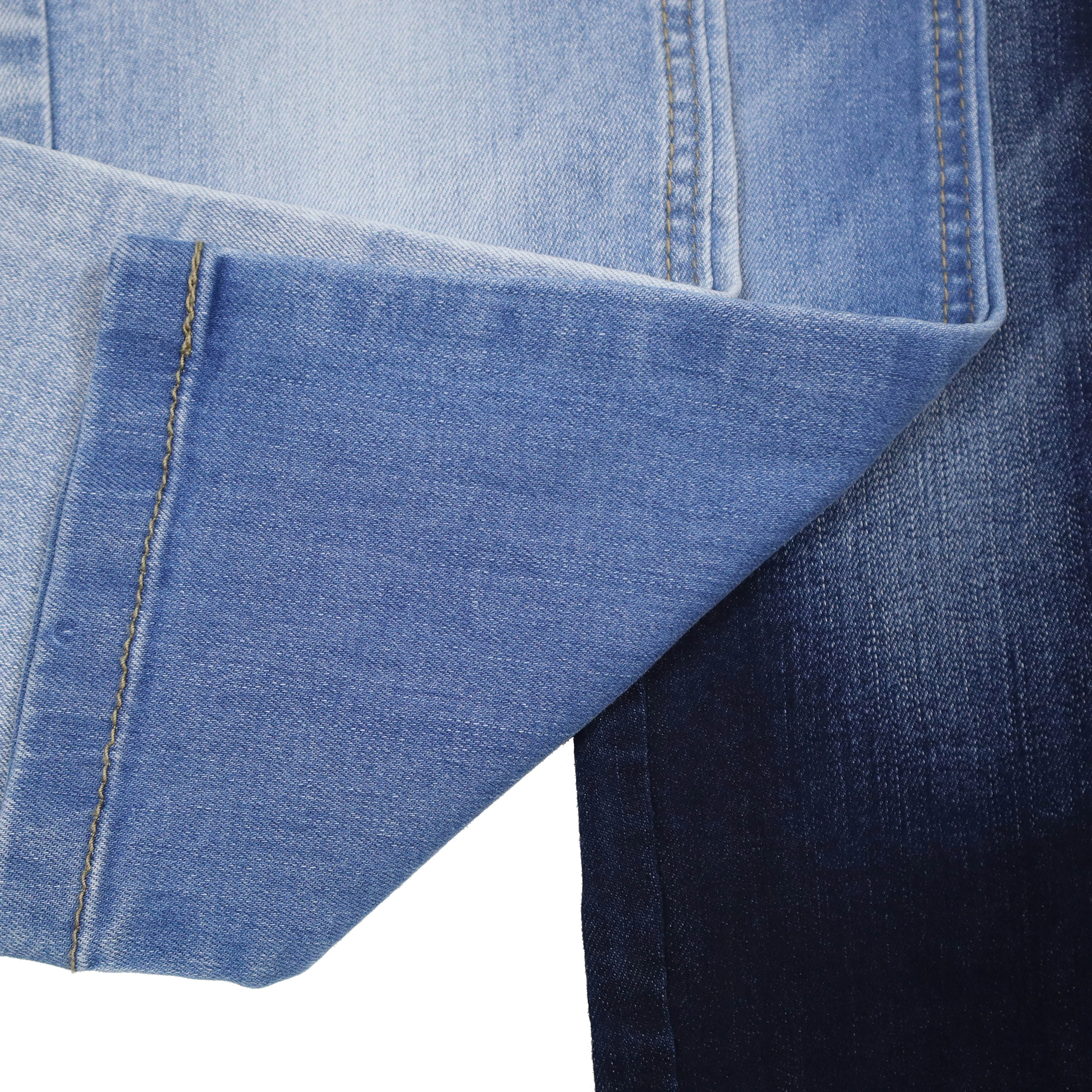 CF-RL823 Cotton Poly Turkey Denim Jeans Fabric Textile And Selvedge Denim Fabric