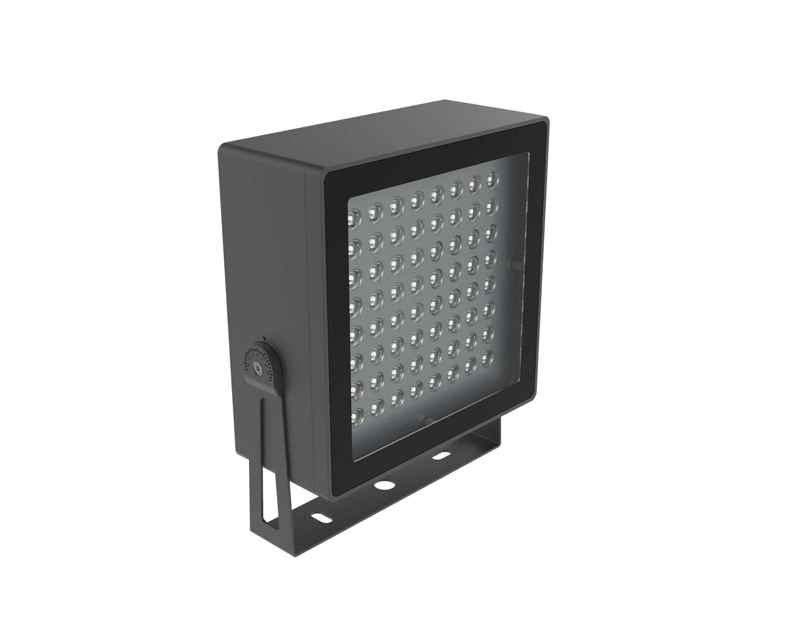 QIXIANG Square LED Flood Light with COB, Adjustable Angle, IP66 20W 30W 50W 80W 100W