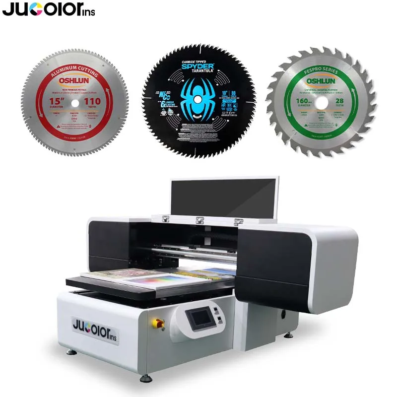 Jucolor 6090Pro A1 промышленный 10-цветный Ультрафиолетовый планшетный принтер с RICOH GEN5 GEN6 EP SON DX7 I3200 головками и камерой-сканером