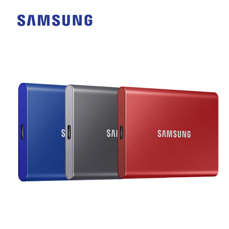 Original SAMSUNG T7 SSD NVME 2TB 1TB 500GB Type-C USB 3.2 Gen2 External Solid State Drives compatible for laptop and desktop