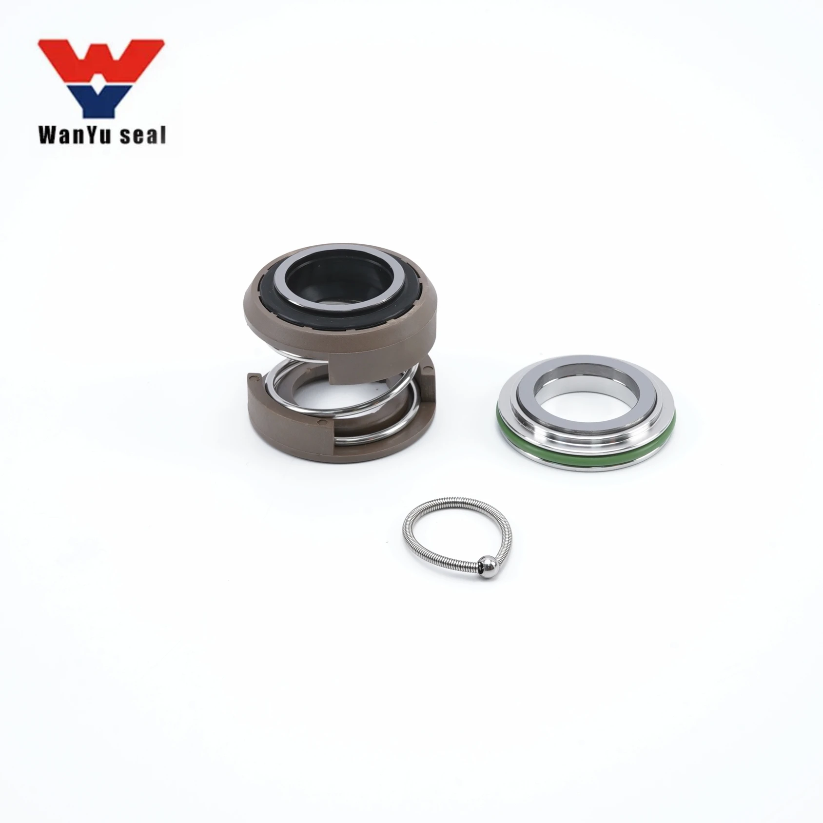 Wanyu PTFE SS втулка вала Двойные Губы механический масляной сальник