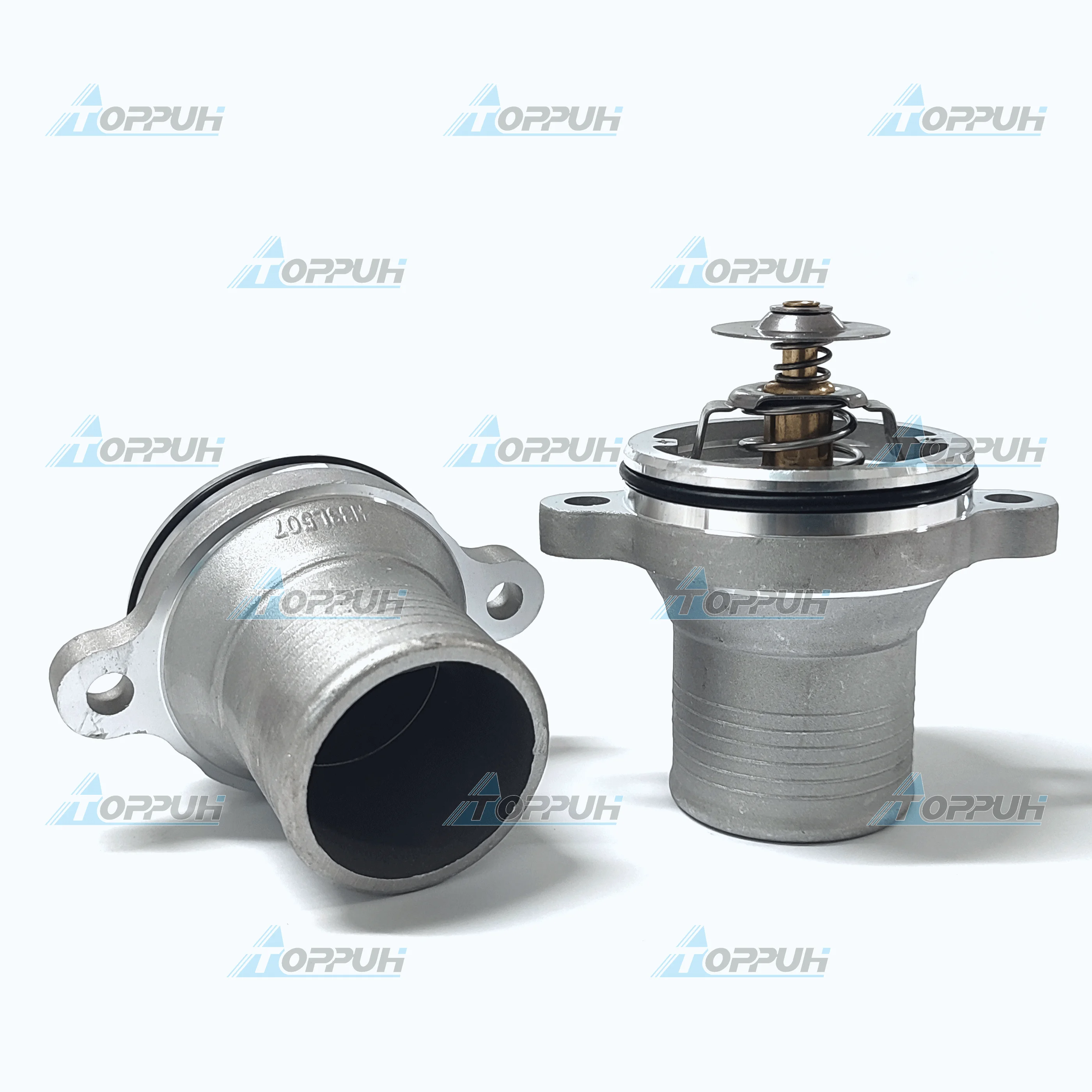 Thermostat Assembly For Perkins 1103C 1104C 1104D Engines Replaces OEM 4133L507