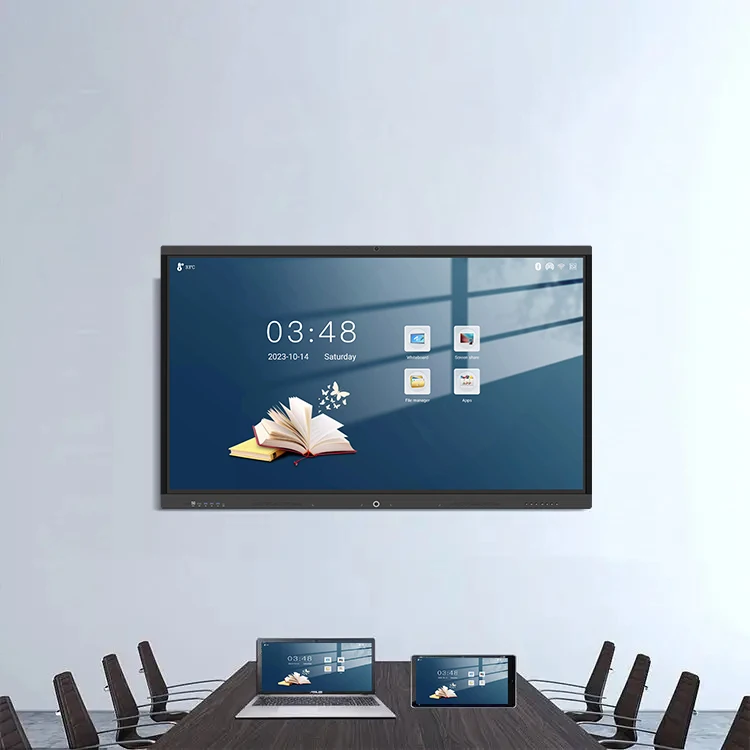 65/75/86 inch Wholesale Multi Finger Touch 4K Screen Whiteboard Flat Panel For Education And Business