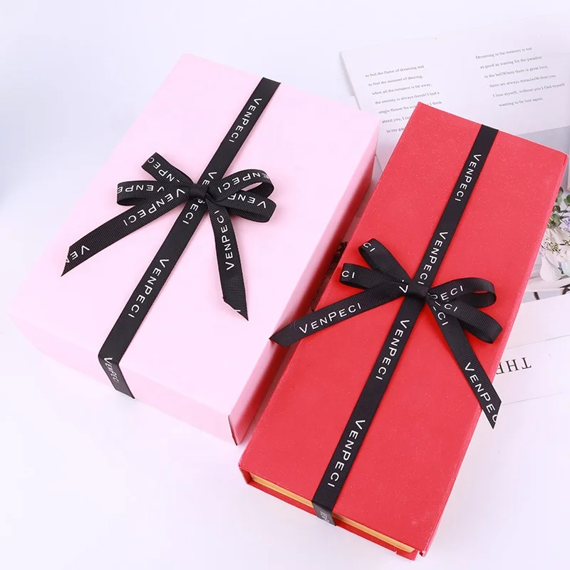 1/2inch Polyester Ribbon Wholesale Printed White Logo on Grosgrain Ribbon With Logo Printed Logo Packing With Jewelry Ribbon