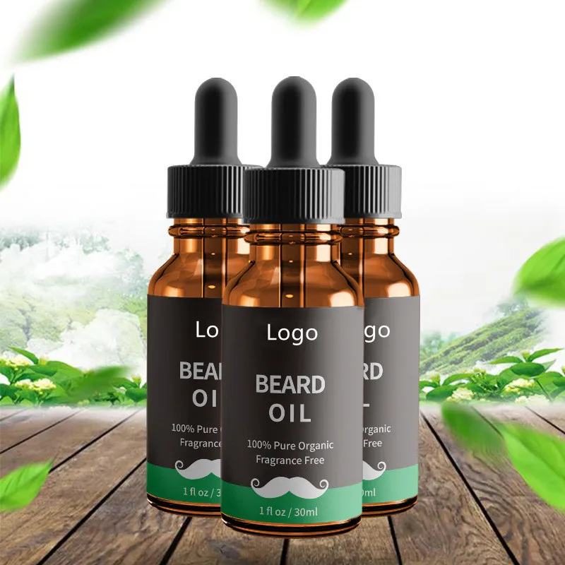 2022 hot selling Wholesale OEM serve MOQ 100pcs100% organic beard oil and balm beard shaping tool beard grooming
