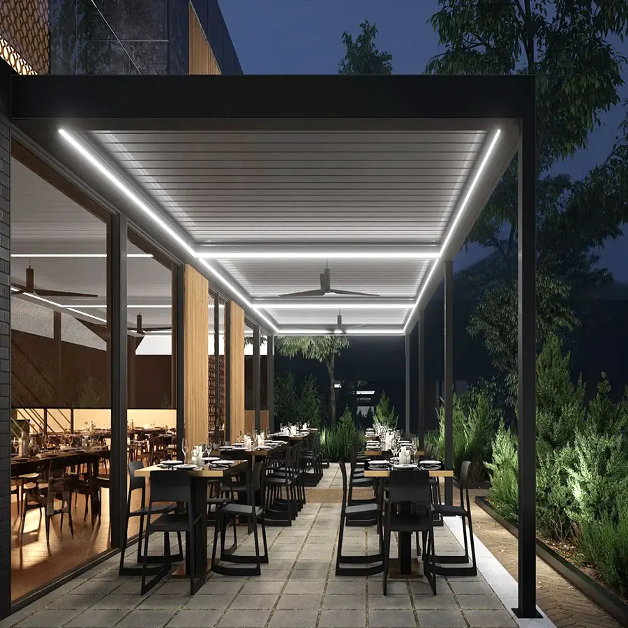 China manufacturer wholesale outdoor aluminum pavilion 3x3 4x4 5x4 6x4