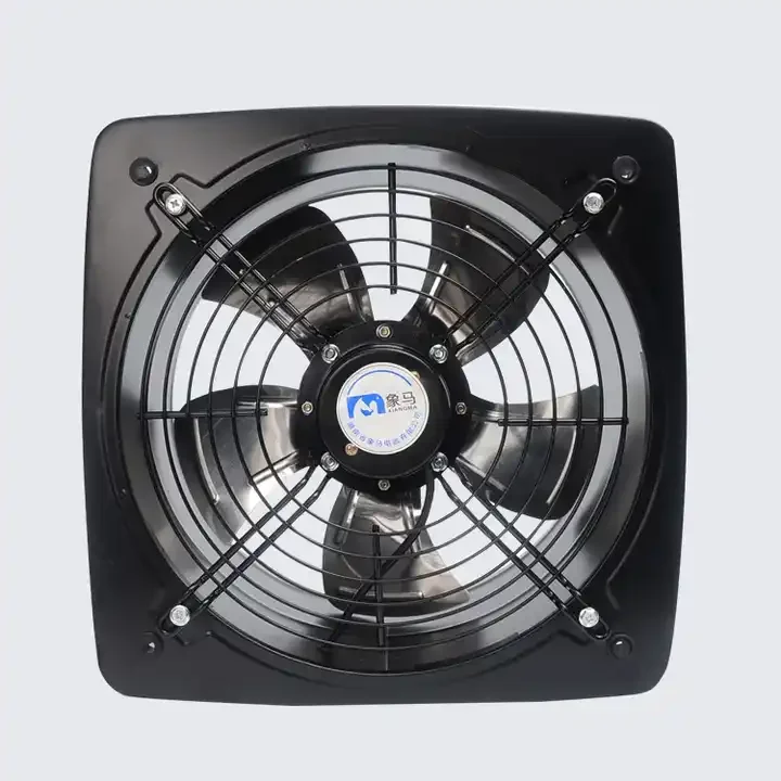 High speed axial flow household electric furnace metal exhaust fan subway mist type natural livestock and poultry fan