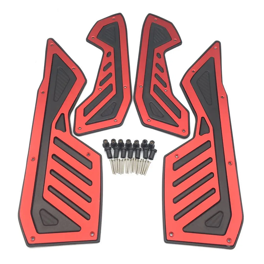 Applicable to 2020 Yamaha nmax155 modified pedal footrest footboard  treadle nmax155 foot pad Motorcycle aluminium alloy Pedal