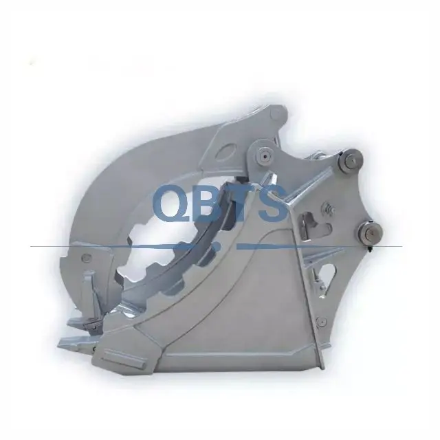 High Quality Crane Clamp Shell Bucket Kobelco SK210LC-8 Excavator Hydraulic Clamshell Bucket for Construction Works