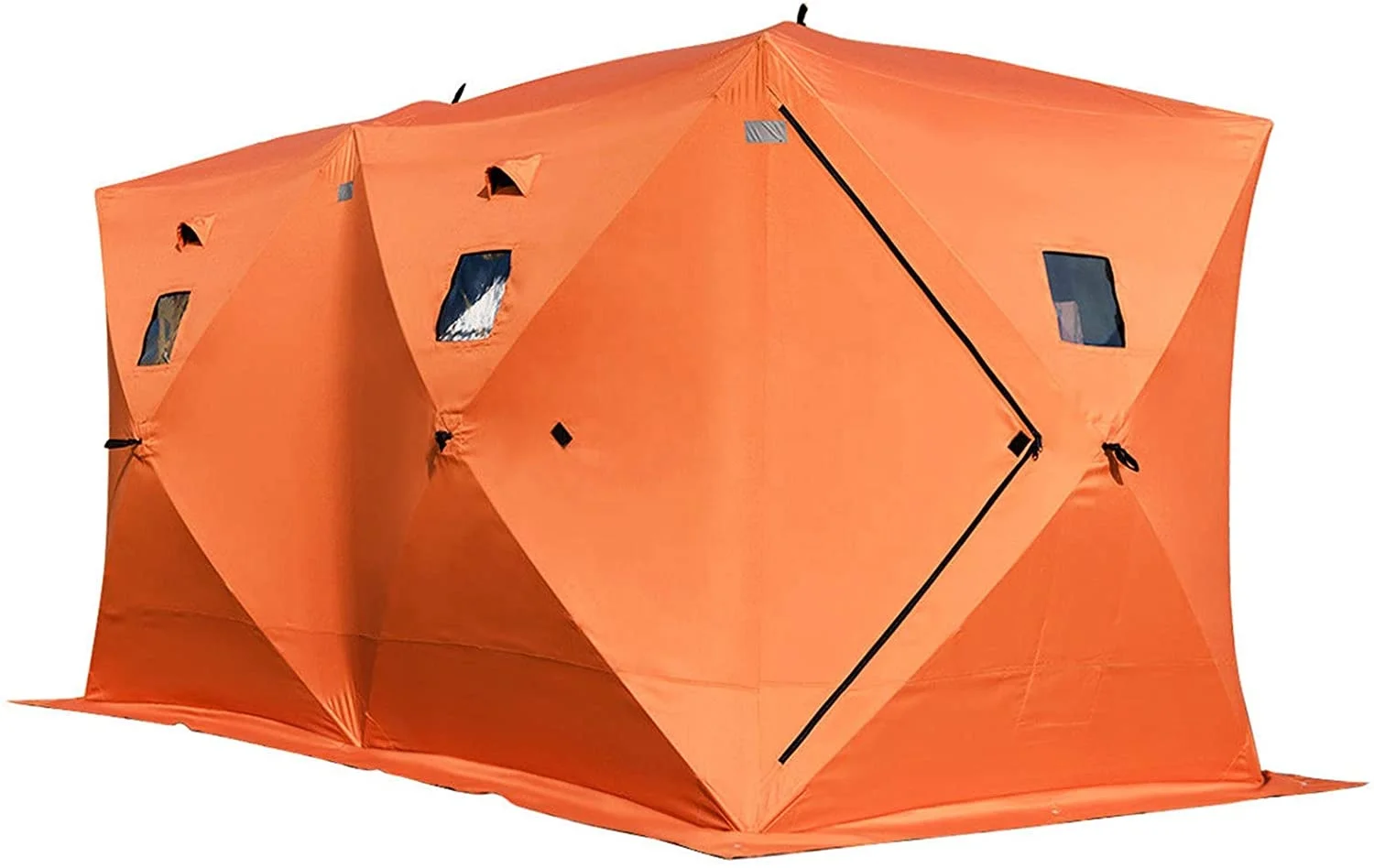 New large and winter camping ice fishing teepee tent carp for 1-8 persons