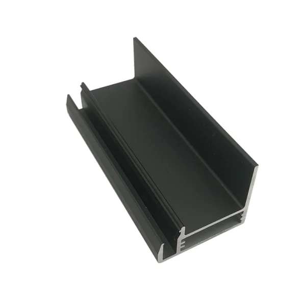 China Supplier,Black Anodized Extrusion Aluminum Profiles Aluminium solar frame for solar panel