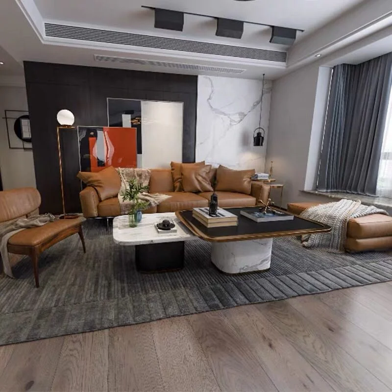 oak wood flooring engineered wood flooring European oak light brushed 2020 hot selling