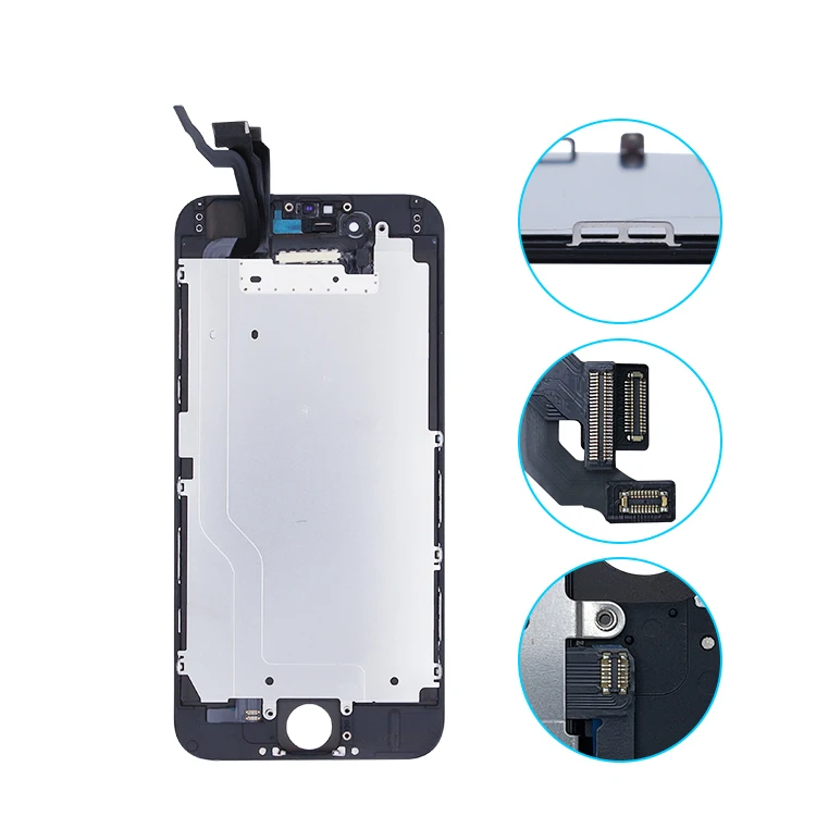 Оригинальный запасной ЖК-экран для iphone x xr xs se 11 12 mini 13 pro max oled дигитайзер 5 6 7 8 plus