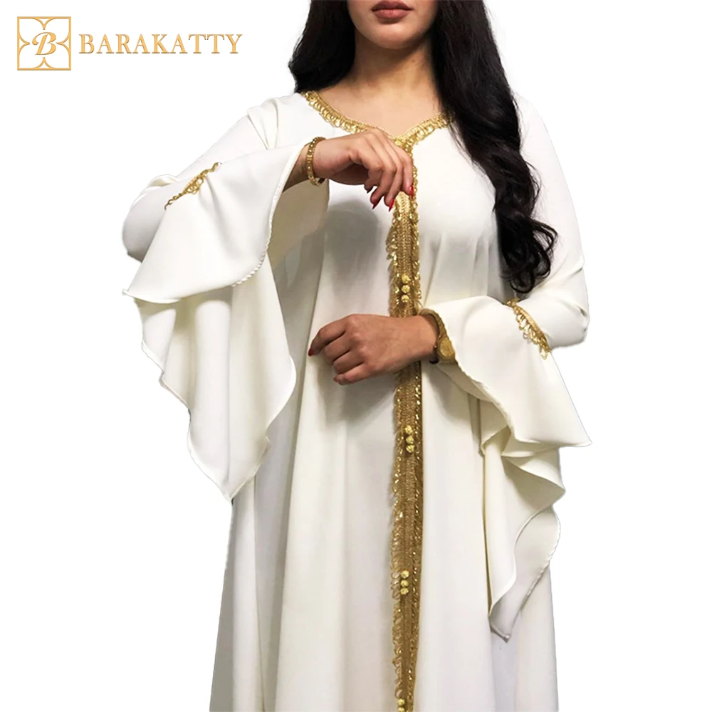 Eid Muslim Islamic Clothing Plus Size Kaftan African  Robe Print Maxi Dress Dubai Abaya borka turkish dresses for women