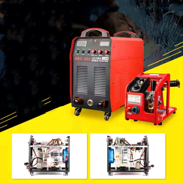 Sale  Dual Module Industrial MIG/MMA Dual-Purpose Welder 350 Amp MIG Welding Machine NBC-350 For Industrial