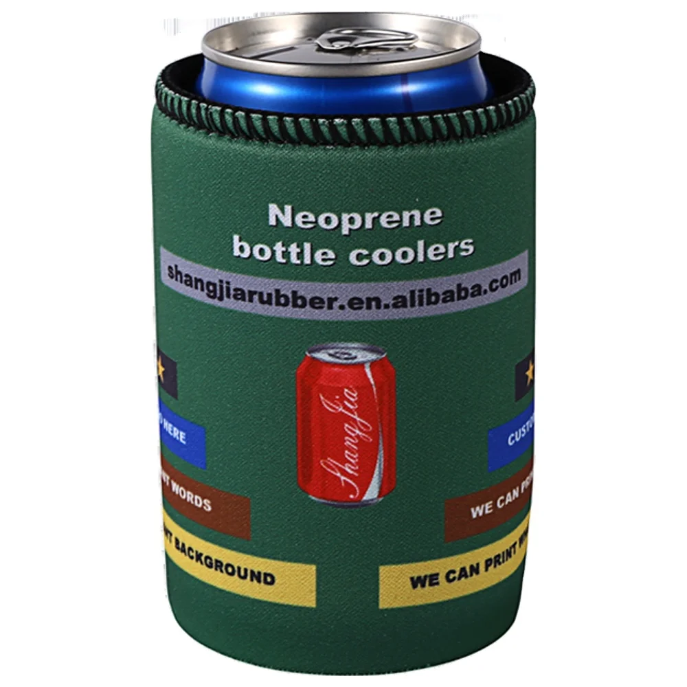 Неопрен OEM индивидуальная печать логотипов утепленная может охладитель пива Stubby держатель