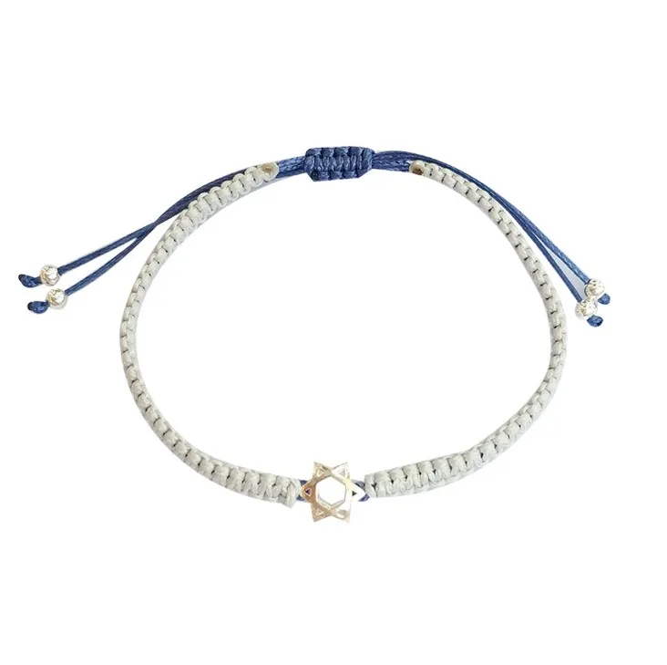 Wholesale Custom Charm Bracelet Bracelets For Couples Braided Rope Bracelet (1600165674114)
