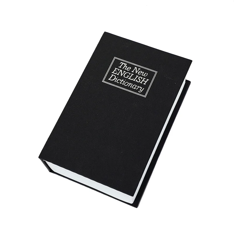 Factory Price Weldon Metal and ABS Alloy Book Safe with Key Lock for Home and Hotel Storage